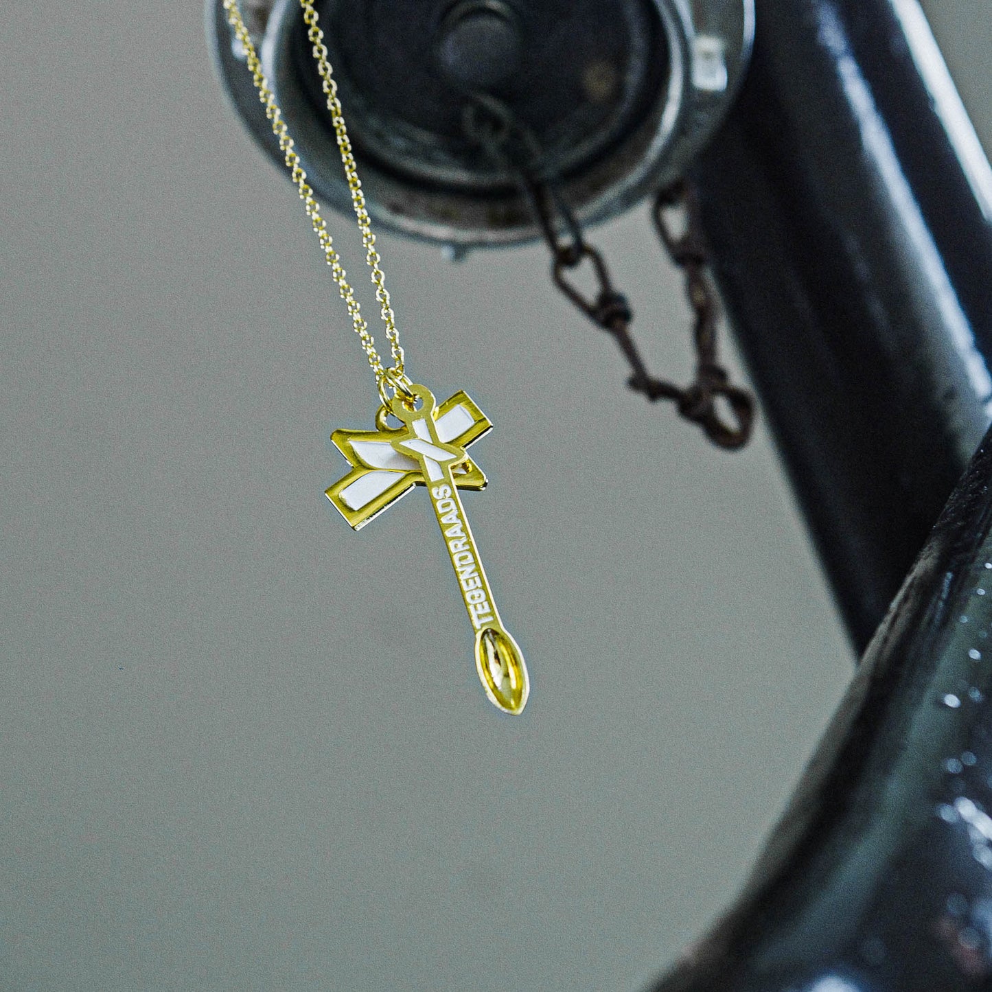 schepketting Tegendraads goud
