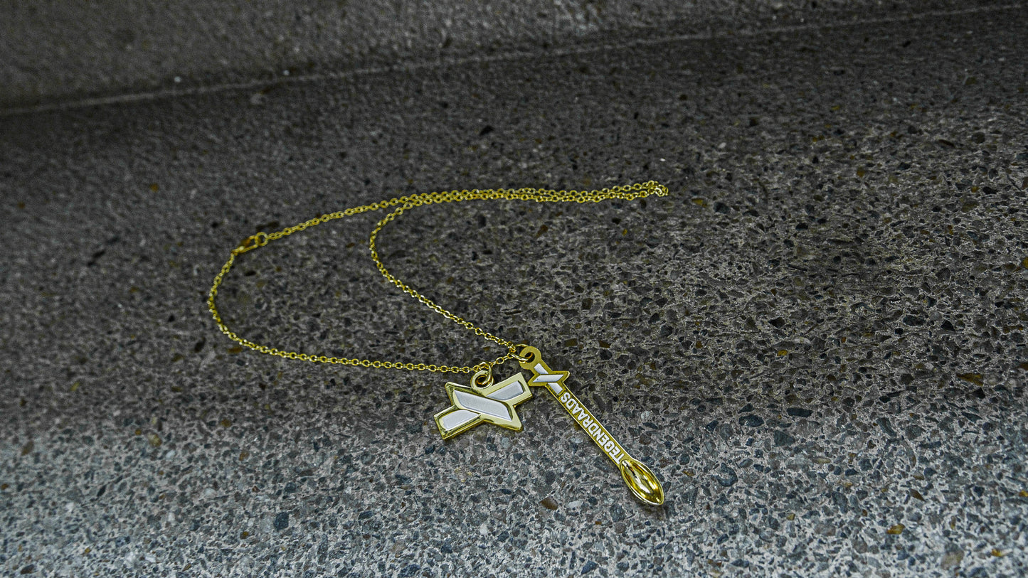 schepketting Tegendraads goud
