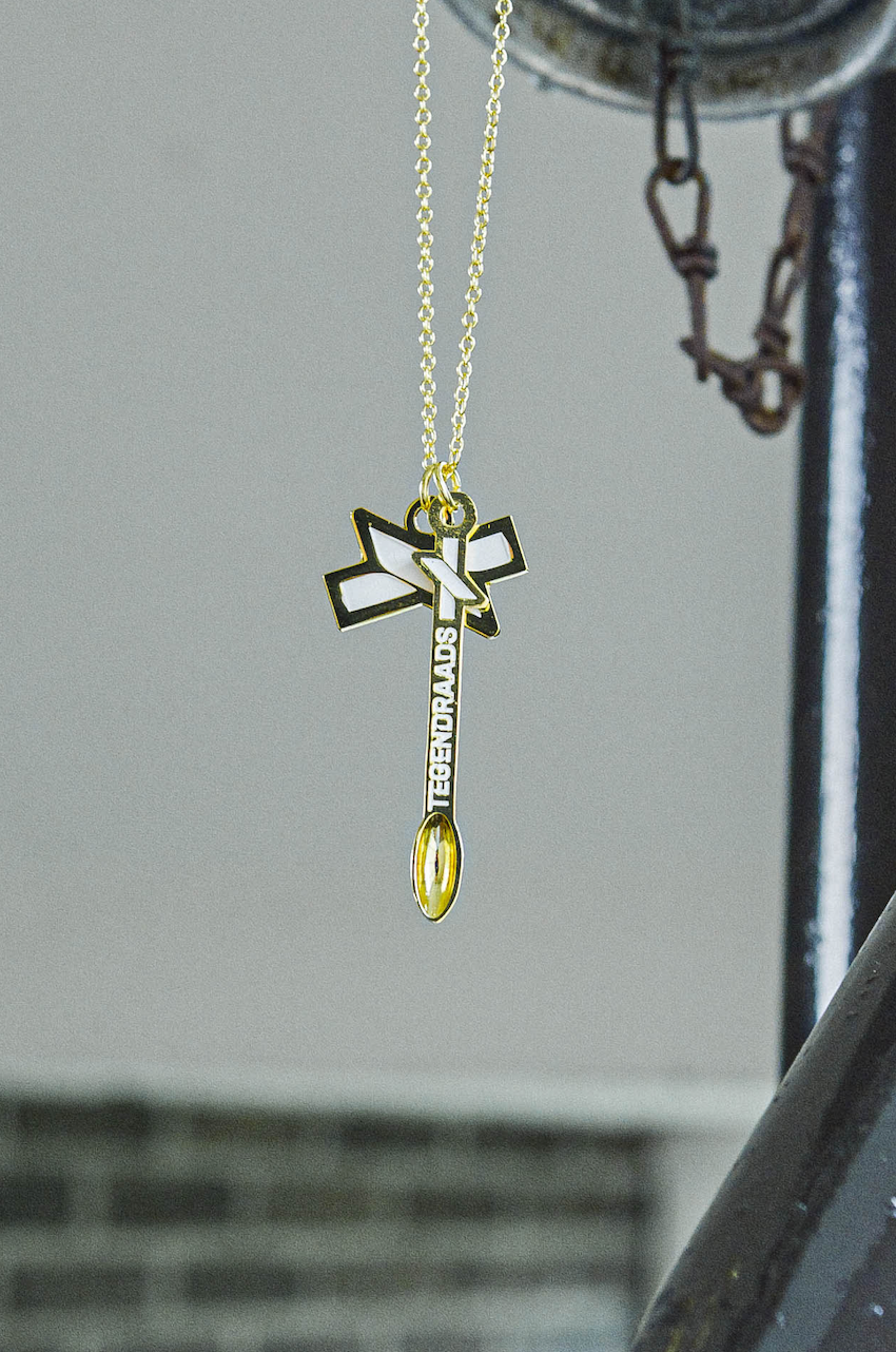 Schepketting TEGENDRAADS goud